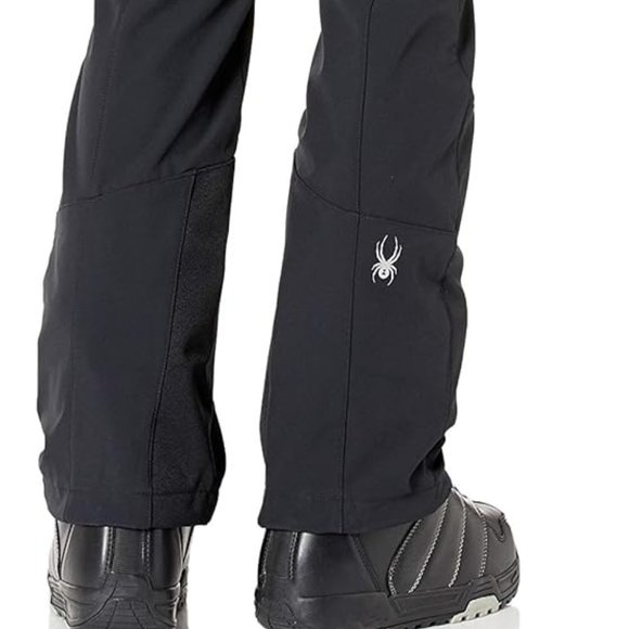 NWT Spyder Womens Orb Softshell Ski Pant - Black, 10 - Picture 7 of 8